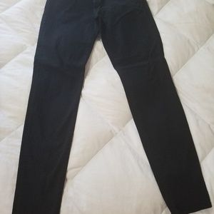 7 for all mankind black the skinny jeans size 30
